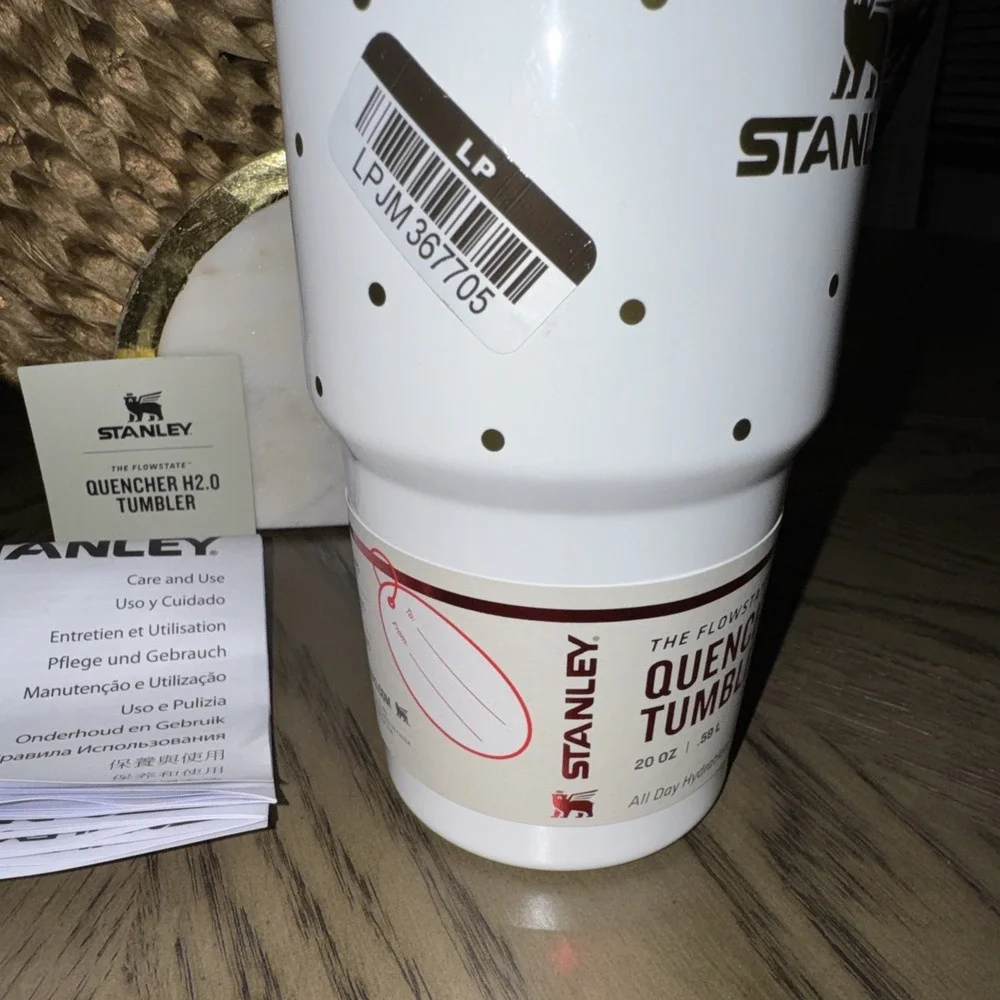 IN-Hand LIMITED Stanley x‎  Target 20 oz Quencher Flowstate Frost Polka Dot 2025 - Picture 3 of 7